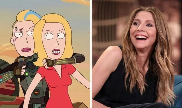 Rick and Morty Cast: Sarah Chalke as Beth Smith & Space Beth