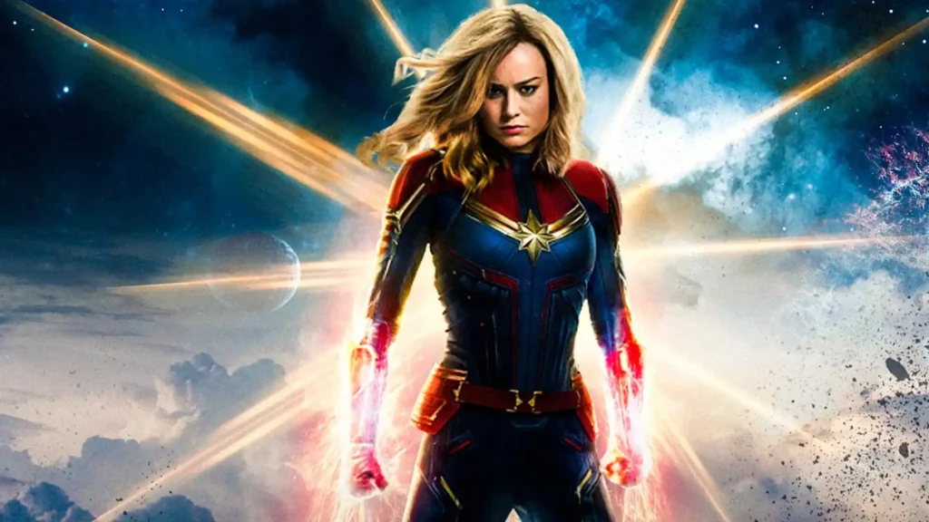 marvel female characters and superheroes: Captain Marvel